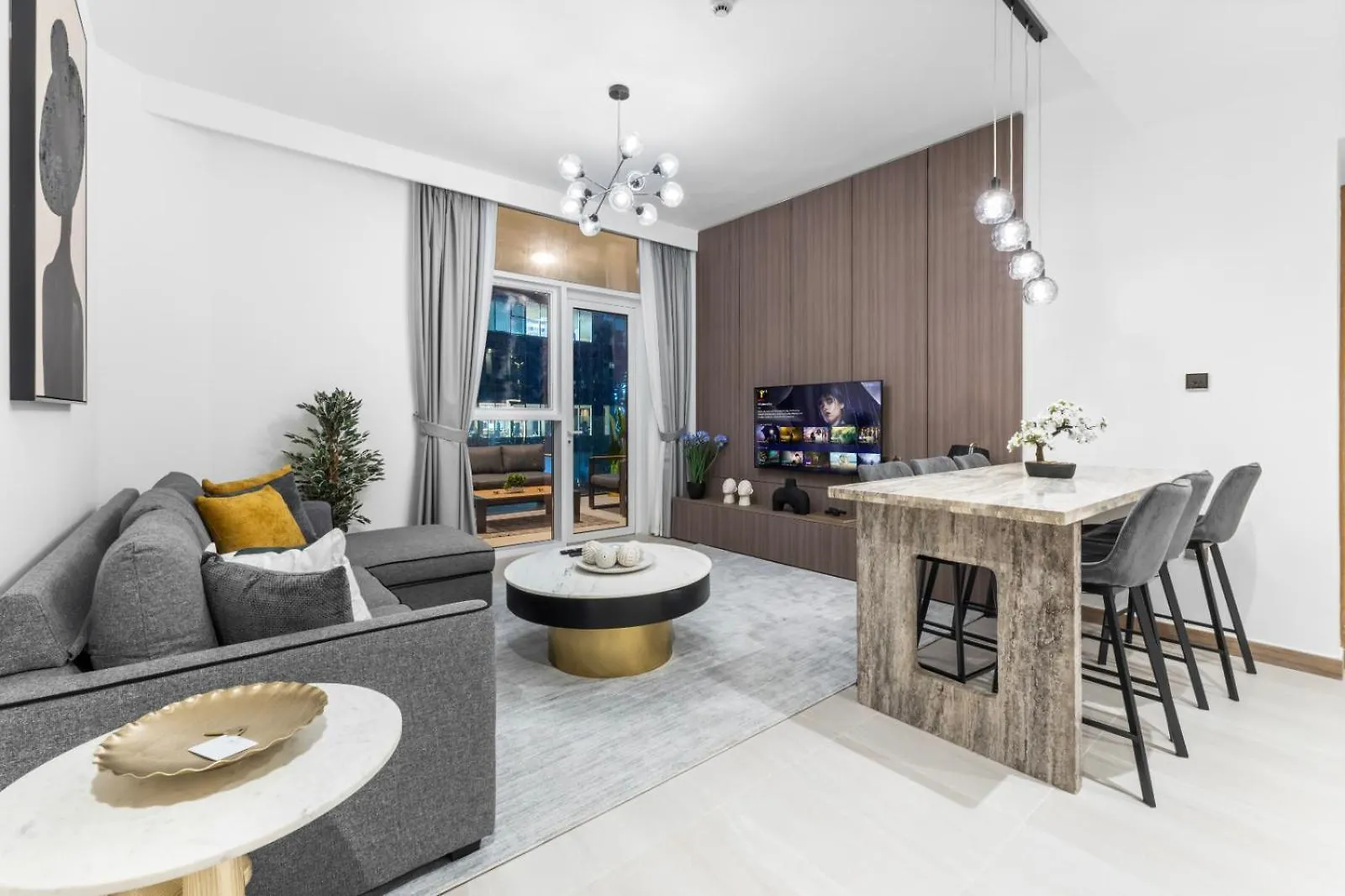 Lux Retreat 2 Bedroom In Just 5 Min From Burj Khalifa دبي 0*,