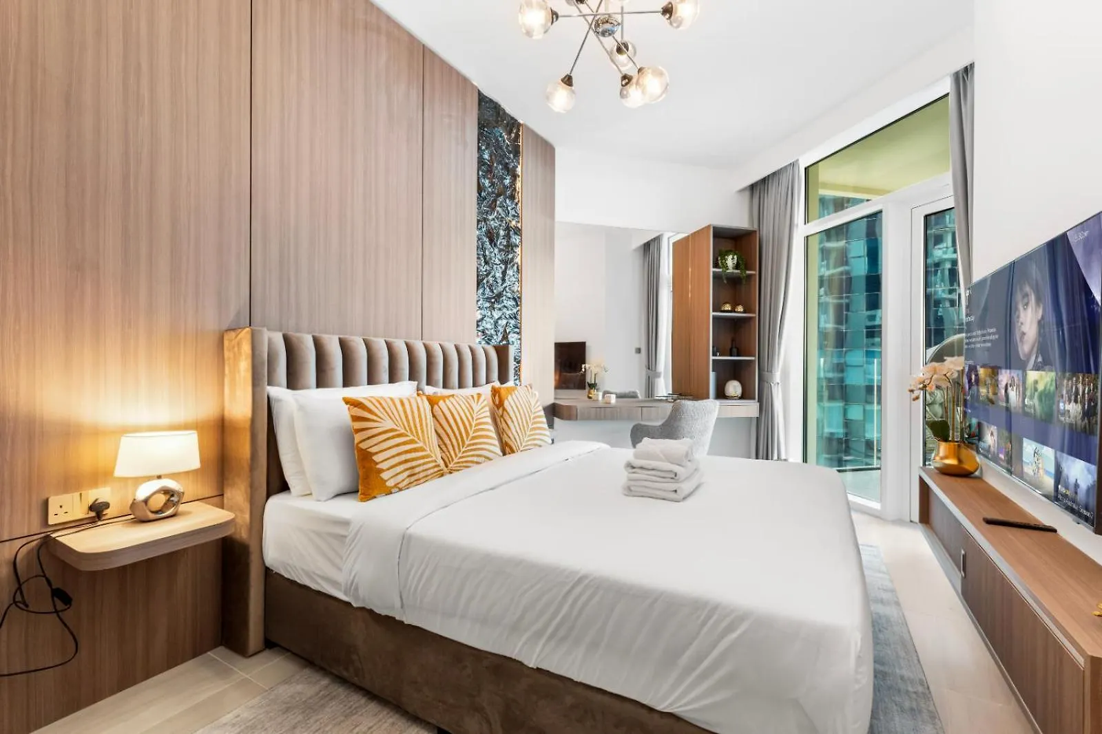 Lux Retreat 2 Bedroom In Just 5 Min From Burj Khalifa ドバイ アラブ首長国連邦