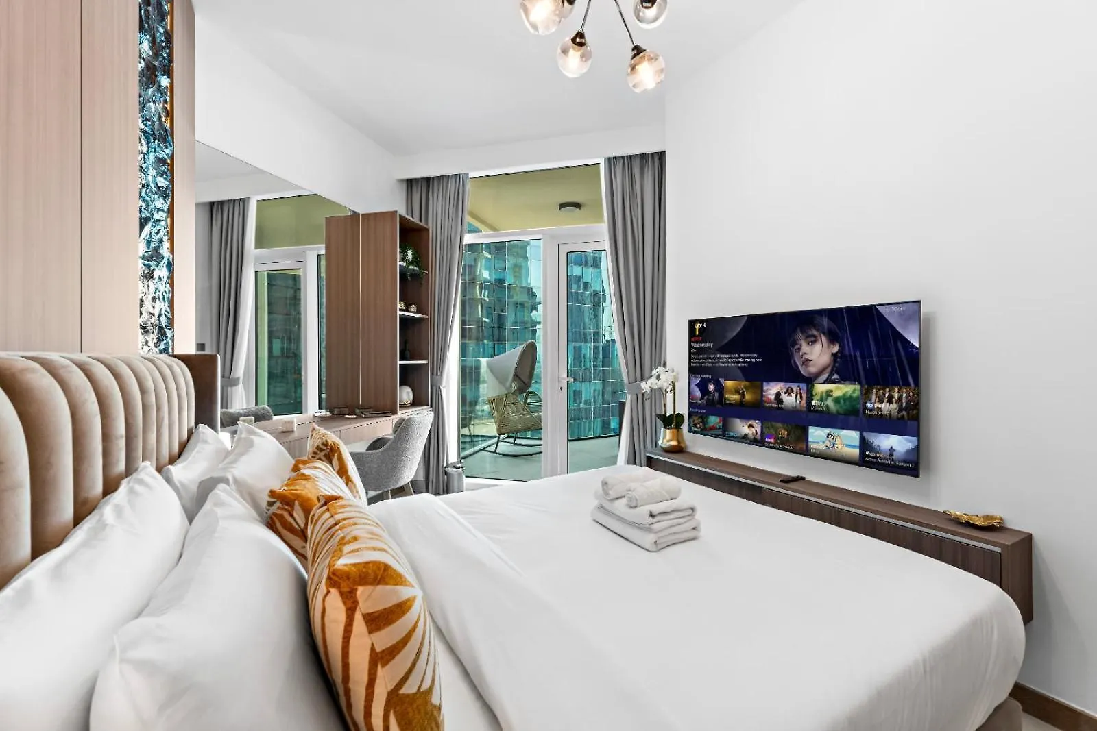 Lux Retreat 2 Bedroom In Just 5 Min From Burj Khalifa ドバイ 0*,
